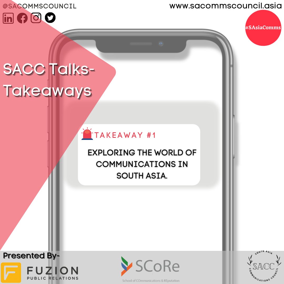 SACommsCouncil's tweet photo. SACC Talks will allow us to explore &amp; learn about the workings of Communications &amp; Public Relations across the Sub-continent.

Register- https://t.co/QMDNG31u2T

#SAsiaComms
#communications #publicrelations #southasia #bangladesh #india #nepal #pakistan #srilanka
#virtualevent https://t.co/hRxMUcO1TL