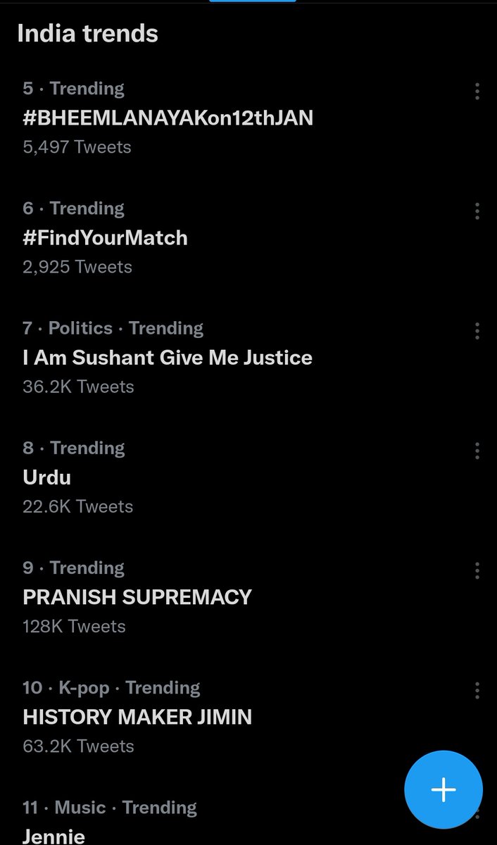 TrendPSPK's tweet photo. #BheemlaNayakOn12thJan Trending 🔥🔥 https://t.co/iO7vBLjwII
