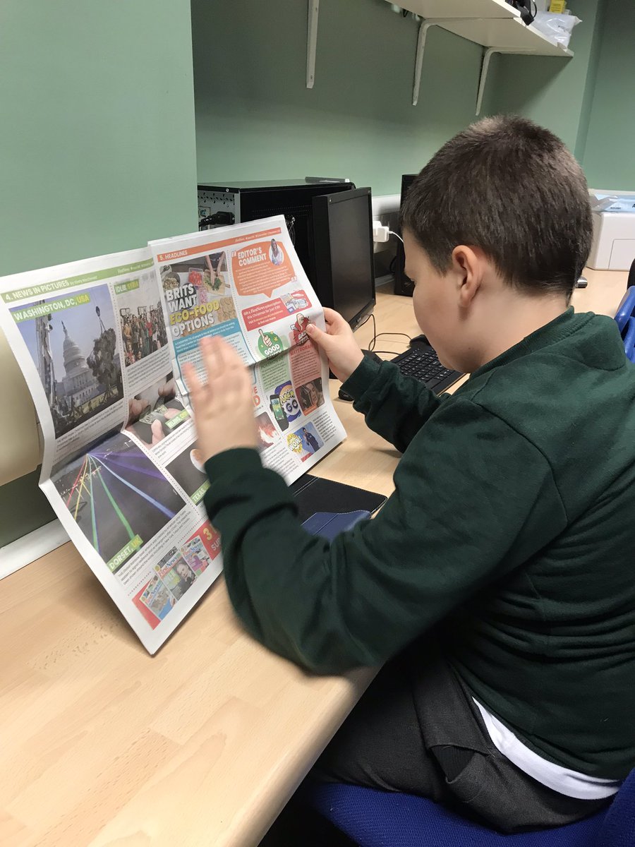 It was so lovely to see our Year 5 children reading <a href="/FirstNews_Teach/">First News Education</a> after finishing their GAPS assessment. #neverawastedsecond #beinginformed #welovefirstnews