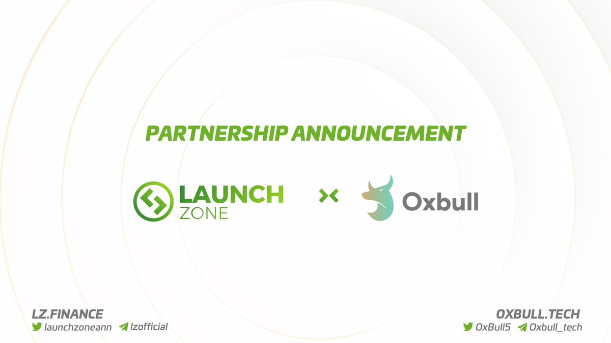 launchzoneann's tweet photo. We're proud to announce that @launchzoneann is now partner with @Oxbull5

The partnership shall help hosted new projects attain successful launches, raise awareness among quality #crypto investors, build active supportive communities, and ensure long-term development. https://t.co/OGT6AAVdsC