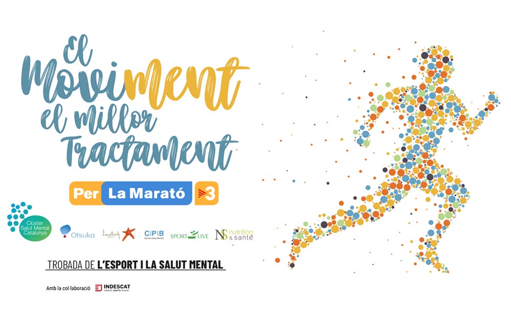 📢 Trobada de l'Esport i la #SalutMental. Una jornada lúdica i solidària, per #LaMaratóTV3. T'hi esperem!

📆 19 desembre, de 9:30h a 14h
📌 CE Can Dragó 
🏃‍♀️ #JoEmMociTu?

Participa i gaudeix d'una trobada oberta i no competitiva 👉 ow.ly/FToI50H1EJM