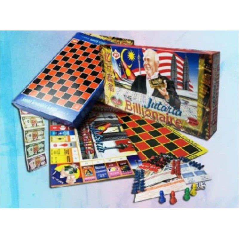 Xeong18's tweet photo. 我正在以 RM3.50的价格售卖 Ready Stock 亿万富翁游戏 The Billionaire Jutaria 2 in 1 。 立即浏览Shopee！ https://t.co/TxEdO6VxmF #ShopeeMY https://t.co/M3v4llVARK