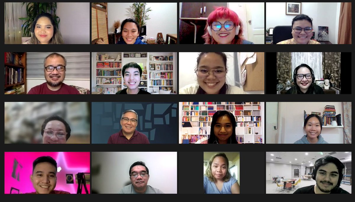 CCPArtsEduc's tweet photo. RECAP: The Virgin Labfest 16 Writing Fellowship
Program (VLF WFP) wraps up its first week of synchronous sessions!
Catch the first staging of the fellows' works on our Showcase this coming weekend on December 4 & 5!
#VirginLabfest #VLF #VLF16 #VLFYakap https://t.co/ObHbJ6l87A