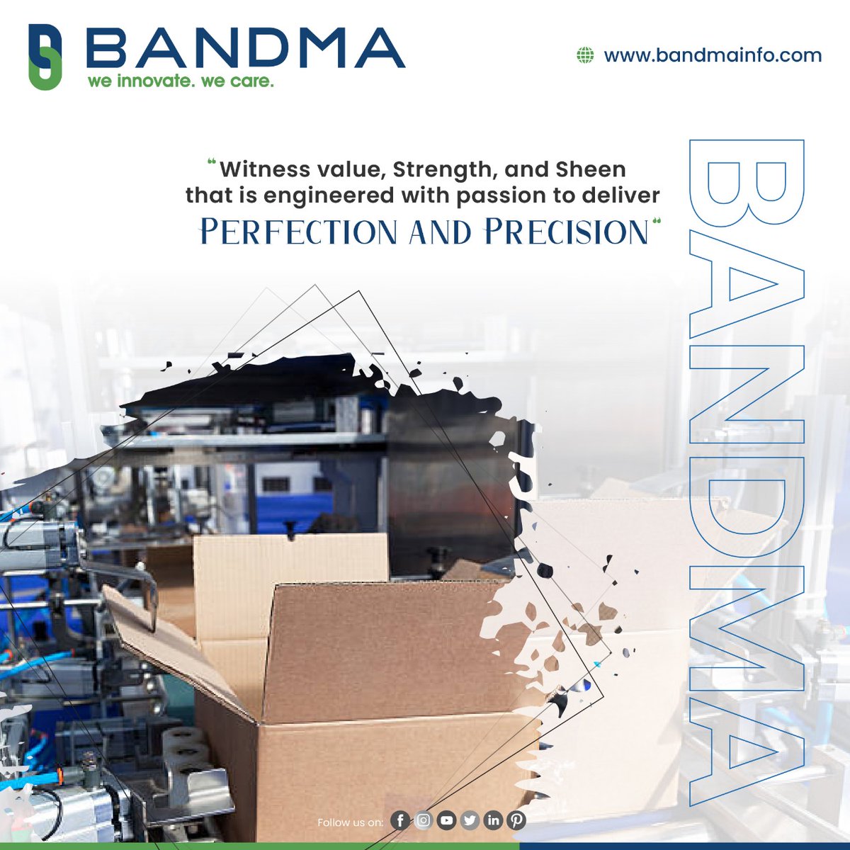 bandma_india's tweet photo. Witness value, strength, and sheen that is engineered with a passion to deliver perfection and precision.

Contact us to Get More Details
☎️1800 309 2980
🌐Visit:- https://t.co/UiVqo7uYbK

#ingenuityatwork #packagingmachineries #secondarypackagingsolutions #packaging https://t.co/JQtmlfI40k