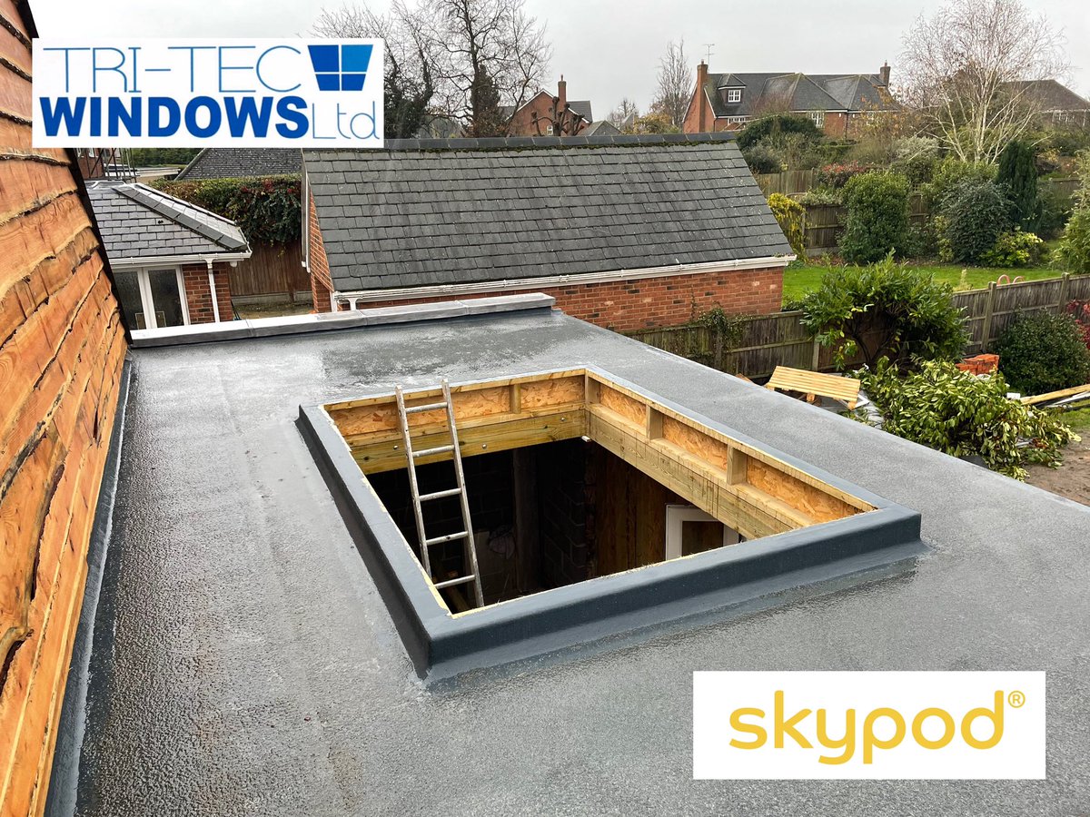 TriTecWindows's tweet image. Sky Pod installation last week.