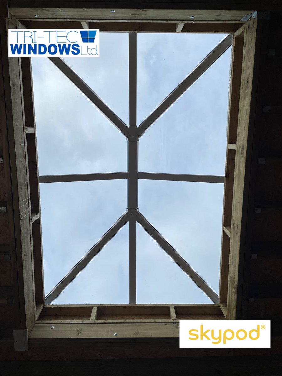 TriTecWindows's tweet image. Sky Pod installation last week.