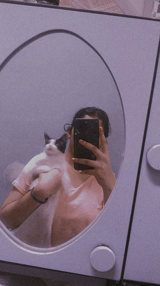 nezuko_meow_'s tweet photo. ._. i found this good filter so decided to take a picture with my cat but seems shes terrified and bout to cry 
#catmeme #funniesttweets #CatsOnTwitter https://t.co/DD24N4vDUI
