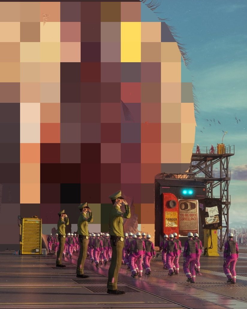 bryptotrader's tweet photo. @beeple if beeple was japanese https://t.co/gLlE4508hW