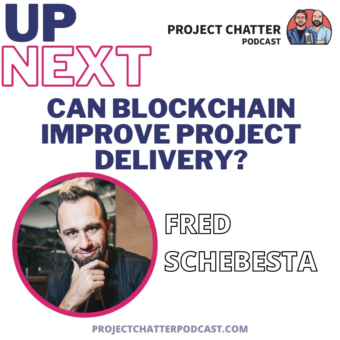 projectchatter's tweet photo. ⛓️Can Blockchain improve Project Delivery? Find out on our next episode with Fred Schebesta! Subscribe now...

Sponsored by https://t.co/vUKuNBGchf, https://t.co/zybW5Y568G &amp; https://t.co/54QBh5sfsz
#ProjectChatterPodcast #Blockchain #ProjectManagement https://t.co/1Gm210AJNM