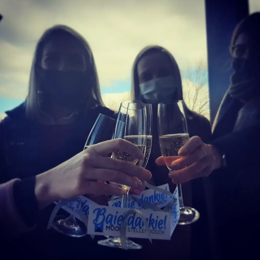 MooreSAfrica's tweet photo. Moore Stellenbosch celebrating their High Risk Audit lockdowns!
"The nice thing about team work is that you always have others on your side." - Margaret Carty
#moorestb #mooreproud #moorepassion
#teamwork #celebrarions #thankyou #baiedankie https://t.co/tzcPWWKEtr
