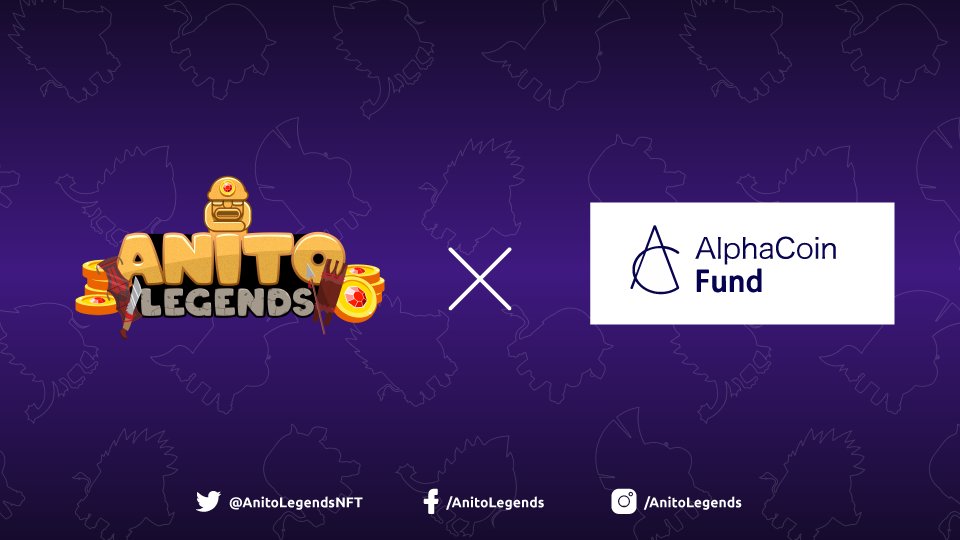 AnitoLegendsNFT's tweet photo. Announcement time! We are TRULY excited to have @alphacoinfund on board as one of our seed investors. This partnership will help us grow together in making #AnitoLegends a truly epic game! #GameFi #Metaverse https://t.co/VW04SpT2pF