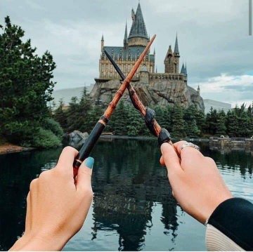 TheHPfacts's tweet photo. Happiest place on earth does exist and it's called Harry Potter theme park https://t.co/cvKW4cFFmj