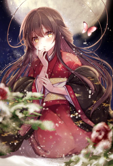 清姫伝説弐 恋慕
安珍のことを四六時中想っていた清姫は自分を抑えることができずに遂には夜這いをかけます。安珍が宿を取るその庭で「意を決した」清姫を胡麻乃りお先生が繊細に描きあげました。 