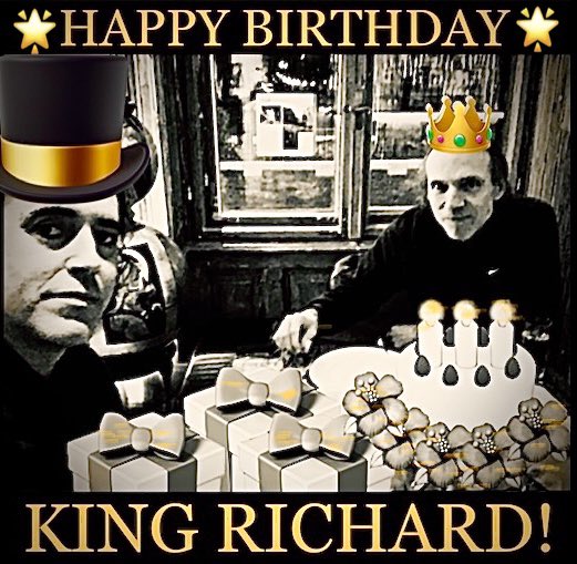 JeffDanPhillips's tweet photo. Happy birthday my celebrated talented friend @richardbrake! We are almost out of the dark ages &amp; back to shaking it up with new projects &amp; appearances. This next year will be landmark! 🎂💚☠️🌟 https://t.co/iNxdvt4Yza