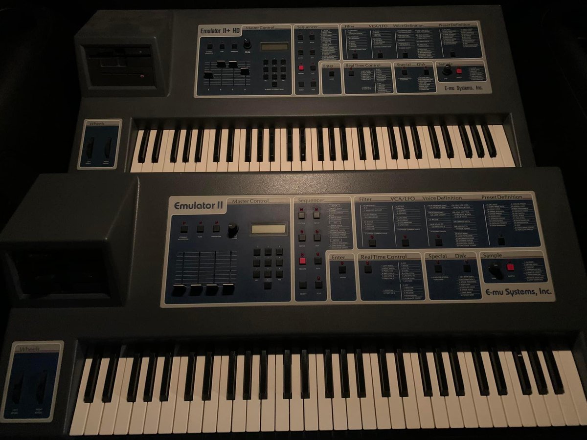 LASERDISCDREAM's tweet photo. Loaded up to go get power supplies serviced and swap in a USB drive on E2. #EmuEmulator2
#synth
#soundsample
#synthesizer https://t.co/uuLocN3kPg
