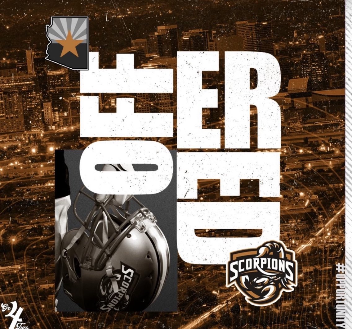 Blessed to announce after a great conversation with @Coachmontey21 i have recieved another opportunity to continue my athletic and academic career  <a href="/SaltRiverFB/">Salt River Scorpions JUCO Football</a> <a href="/CoachVaughnDame/">Vaughn VanDame</a> <a href="/CoachCast67/">KAS</a> <a href="/thee_coachhorne/">Coach Alec Horne</a> #OpportunityU🦂