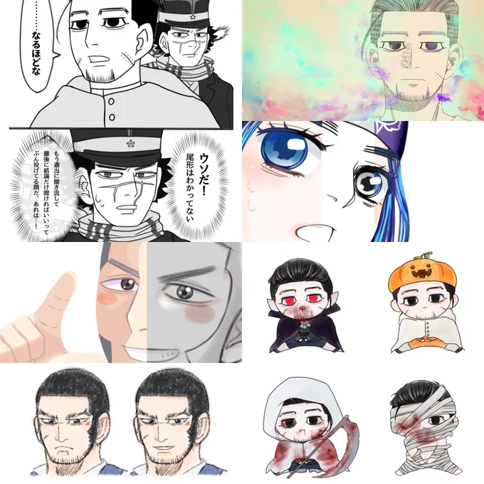 #今月描いた絵を晒そう 

今月結構描いた 