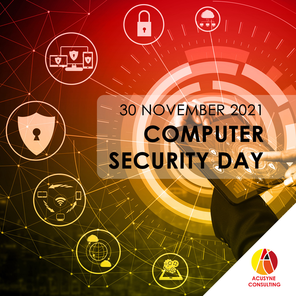 acusyne's tweet photo. 30 November 2021 is #ComputerSecurityDay
Have you secured your computer today? https://t.co/49YX4AAbhp