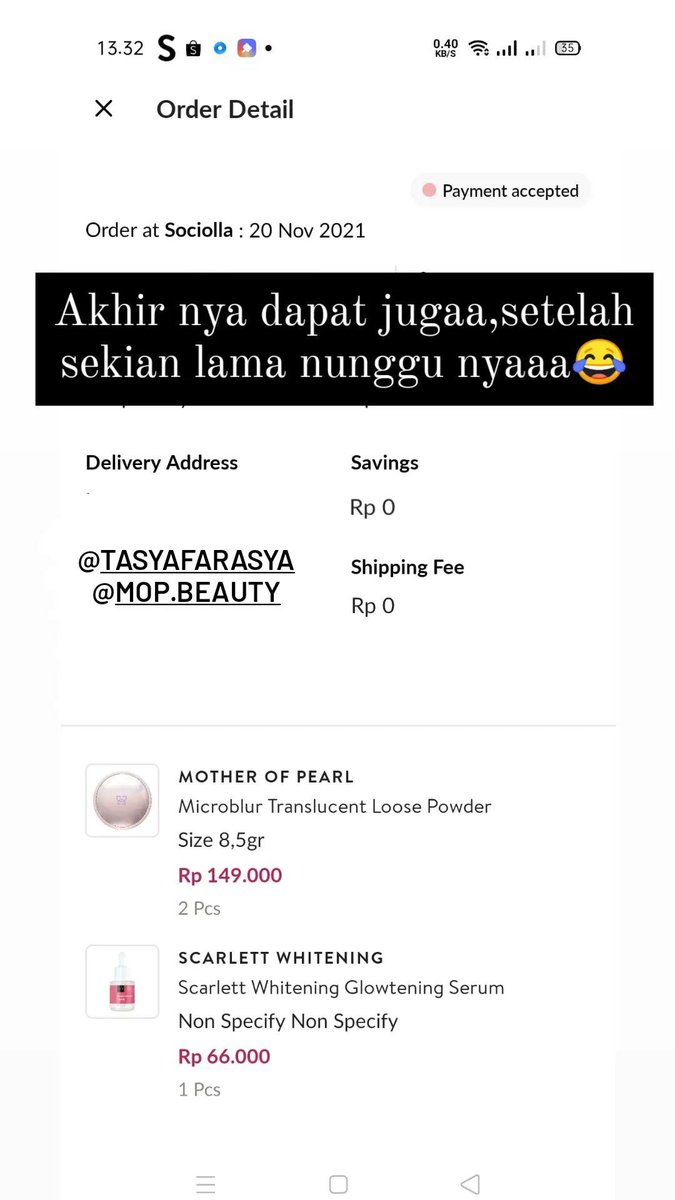 callmeucee's tweet photo. Tinggal nunggu primer nya restok lagii😂 @mopbeauty_ https://t.co/h47Z5lNprZ