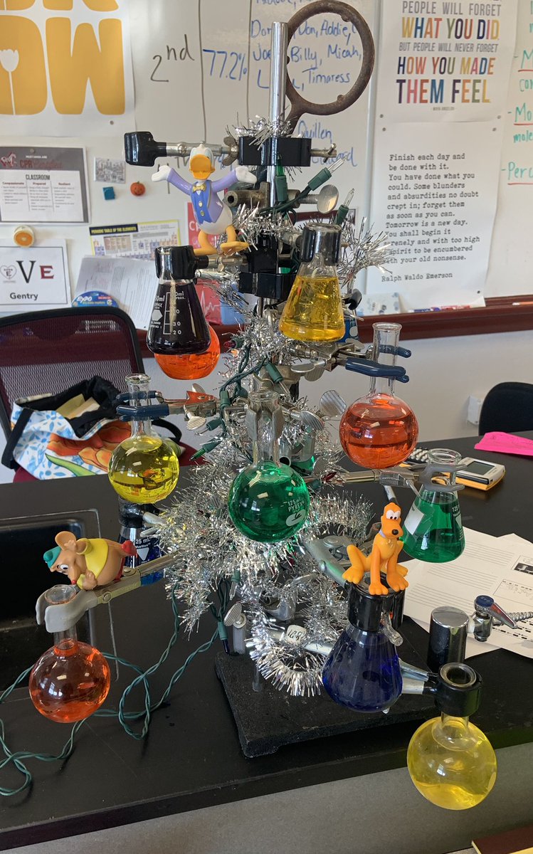 DrCullenJ's tweet photo. The chemis-TREE 🎄🎄 https://t.co/LY5mVGOnu1