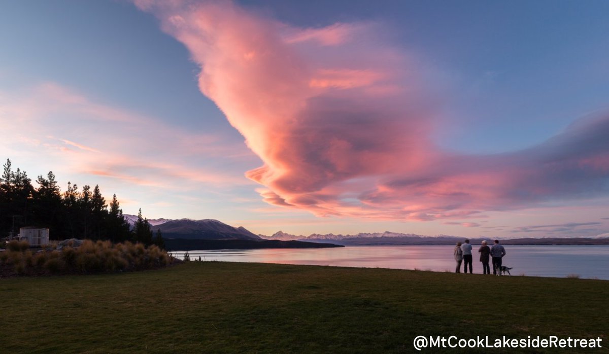 With domestic travel opening up to Kiwis &amp; Australians in the coming weeks, there’s a tangible sense of excitement to go exploring &amp; experience new places with loved ones. This image was taken at Mt Cook Lakeside Retreat &amp; sums up the next chapter of travel quite nicely.