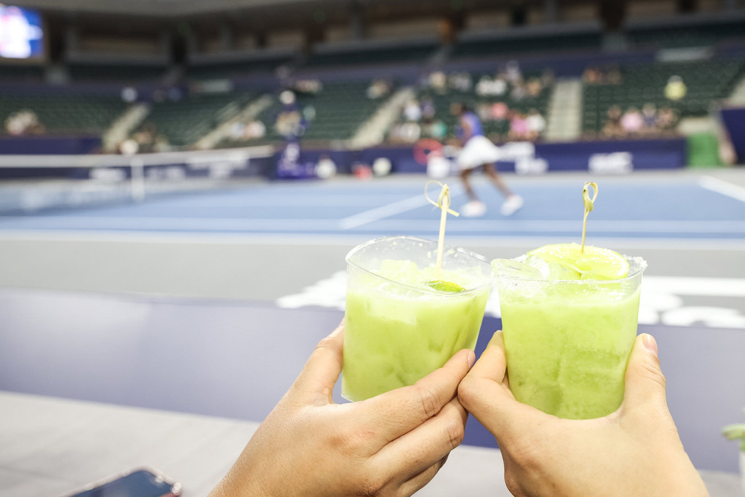 Cheers to an amazing 2021 season! 🥂

Sip on our VIP signature drink made with Avocados From Mexico. A little creamy a little sweet, the Avo-Rita is a crowd favorite. 

Ingredients: 
2 oz Ice, Crushed  
1/2 oz Avocado, Fresh, Puree
2 oz Alcohol, Tequila, Blancz 
.5 oz Liquor, M