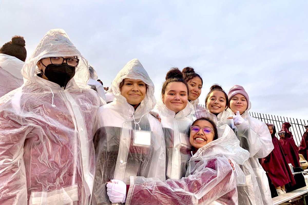 LewisvilleBand's tweet photo. LHS vs. Southlake Carroll🏈
No amount of rain can hide our Farmer pride! Congratulations Farmer football on a fantastic season! https://t.co/o3heCGUN6X