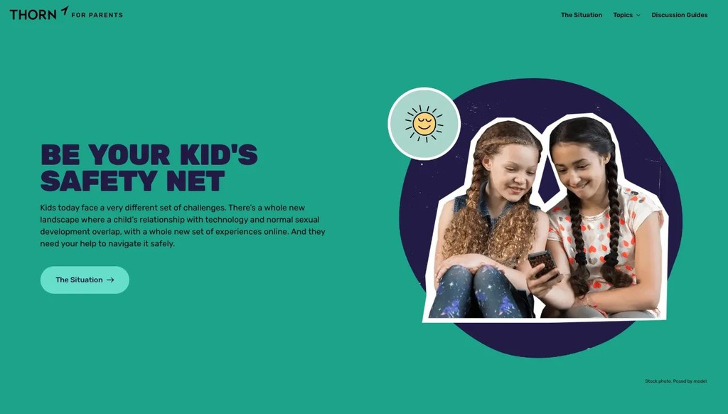 techsavvymama's tweet photo. Have you heard of @Thorn for Parent? Their timeline educates about developmental milestones and how they relate to technology to aid parents and caregivers in supporting healthy online lives.

Read more 👉 https://t.co/DSekMb3wFs
#EmbracetheAwkward #HavetheTalk #ad https://t.co/U5gIiMFGS9