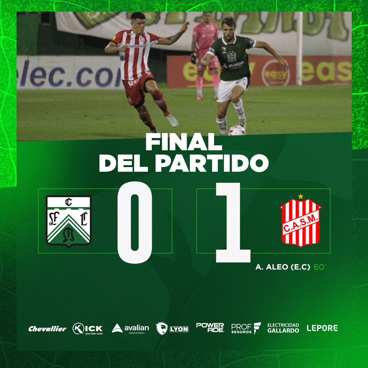FerroOficial's tweet photo. ¡¡¡#FERRO ESTÁ EN SEMIFINALES!!! 💚 https://t.co/cdDV4G4PCy