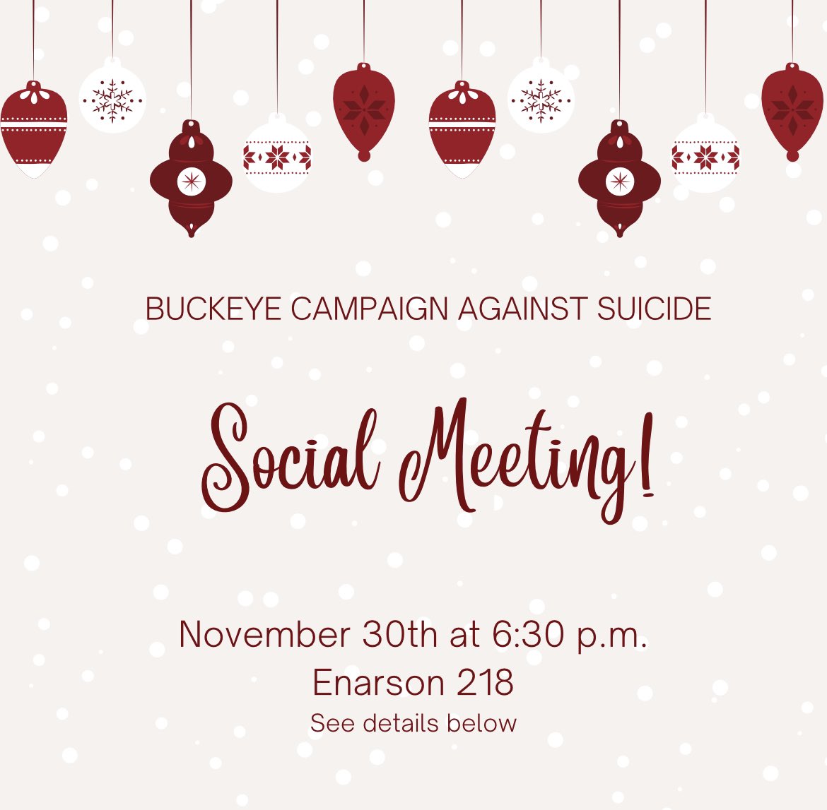 Buckeye Campaign Against Suicide (BCAS) tweet media