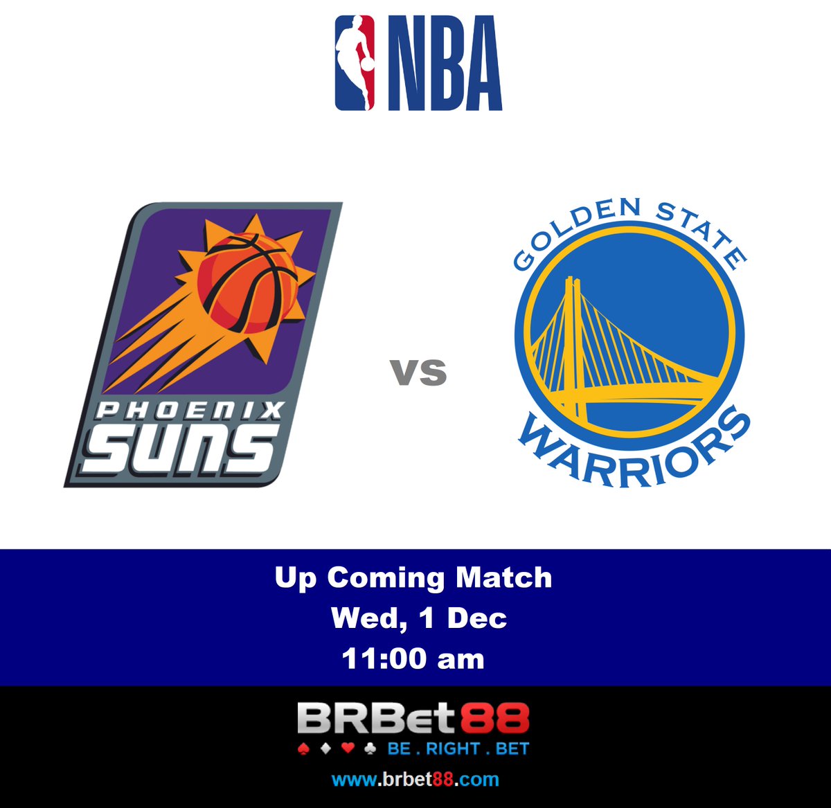 B88_Official's tweet photo. NBA Western exciting match, Suns vs Warriors!
Tomorrow morning, 11.00 am.
Phoenix Suns or Golden State Warriors?
Let’s comment below and support at BRBET88. 👉https://t.co/XGiAAjEfyt
#BRBET88 #OnlineCasinoSingapore #NBA #PhoenixSuns #GoldenStateWarriors #Sportsbook #SportsBetting https://t.co/JZl7OsOdcK