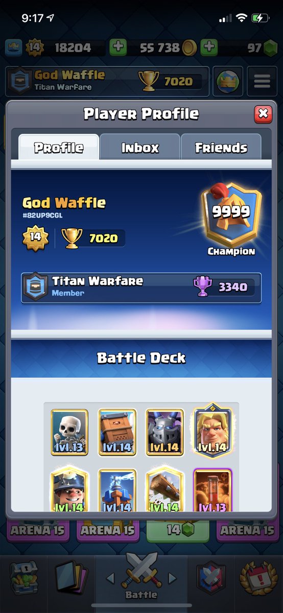 I know I said I was done with Rocket League but I never said I was taking a step back from competitive gaming. That being said, I'm officially going pro in Clash Royale. DM for inquiries.