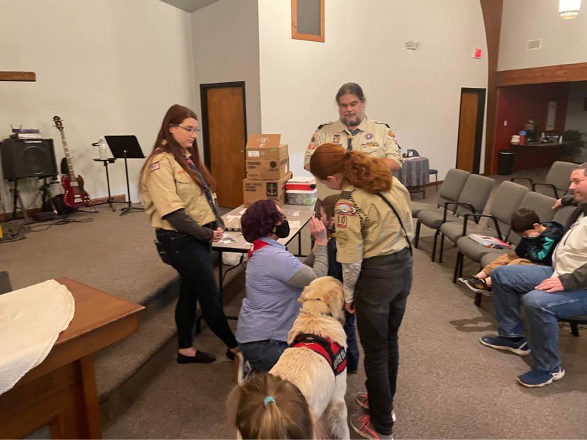 JennyBlake83's tweet photo. Elijah received his Lion rank at Cub Scouts tonight! 🎉 https://t.co/9WVg9jxRn7