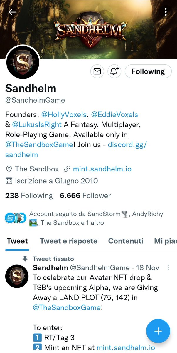 StevenRocket1's tweet photo. @sandstormmeetup @SandhelmGame @TheSandboxGame Yeiii lets go ๐ฅณ๐๐ฅ๐๐ถ @pshycovic @NensiIvic @Nadisha37797067 @Nova_Premium #NFTCommunity #NFTGiveaway #sandbox #SandboxAlpha #Sandhelm #Metaverse https://t.co/Bt41FKXkUF