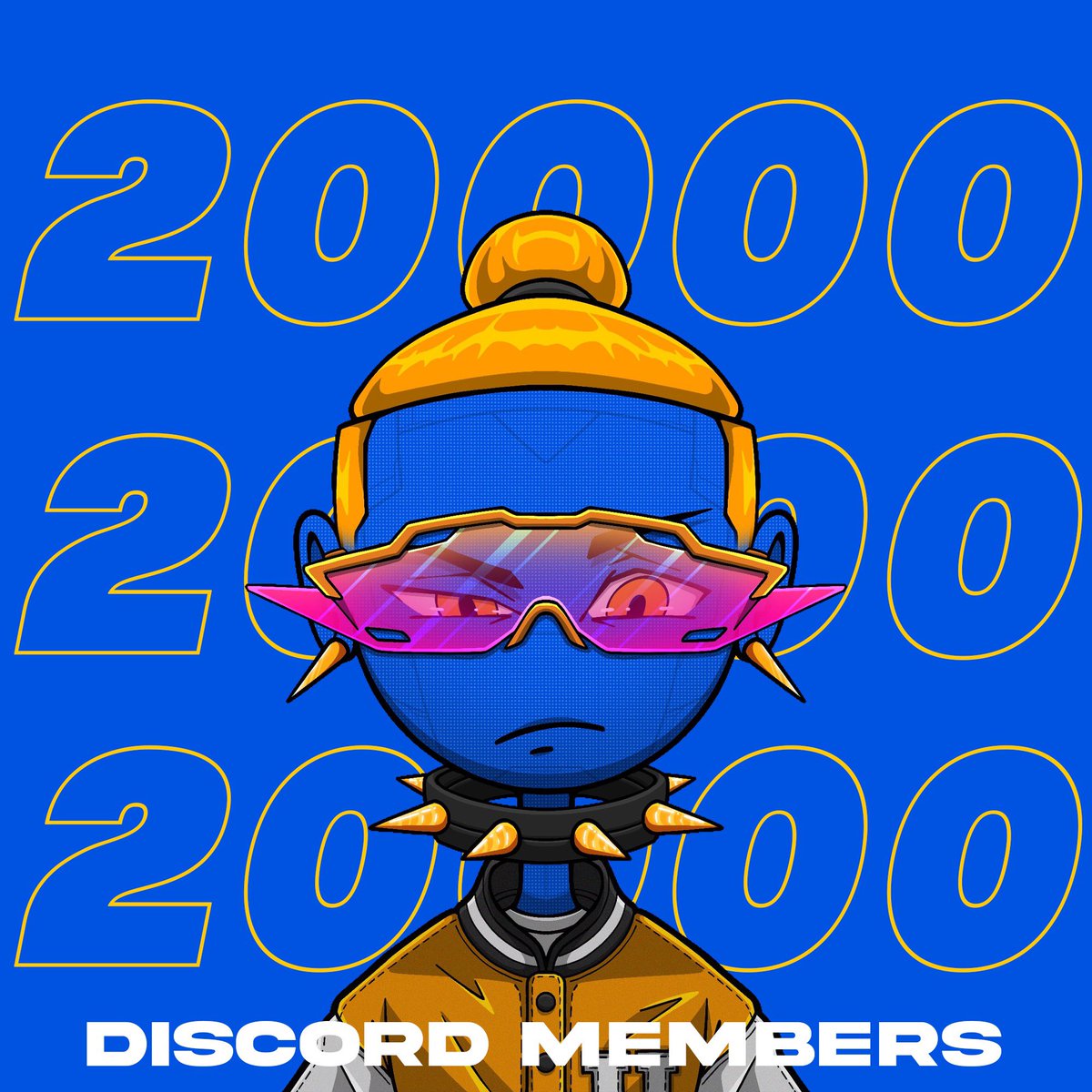20K MEMBERS. PRE-SALE THIS FRIDAY. GET ON THE WHITELIST WHILE YOU STILL CAN…😈🌎 (Whitelist details in discord) #MENACEWORLD #PRESALE #NFTs