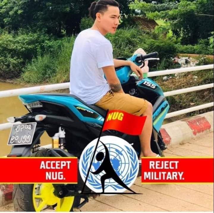 Ko Sai Mon Zaw living in Chan Mya Tharsi Ward, Bago's Waw tsp who was arrested by military during a protest &amp; released under military amnesty last 2 months, died at a hospital at around 4:30 am today while treating injuries sustained from interrogation.
#WhatsHappeningInMyanmar