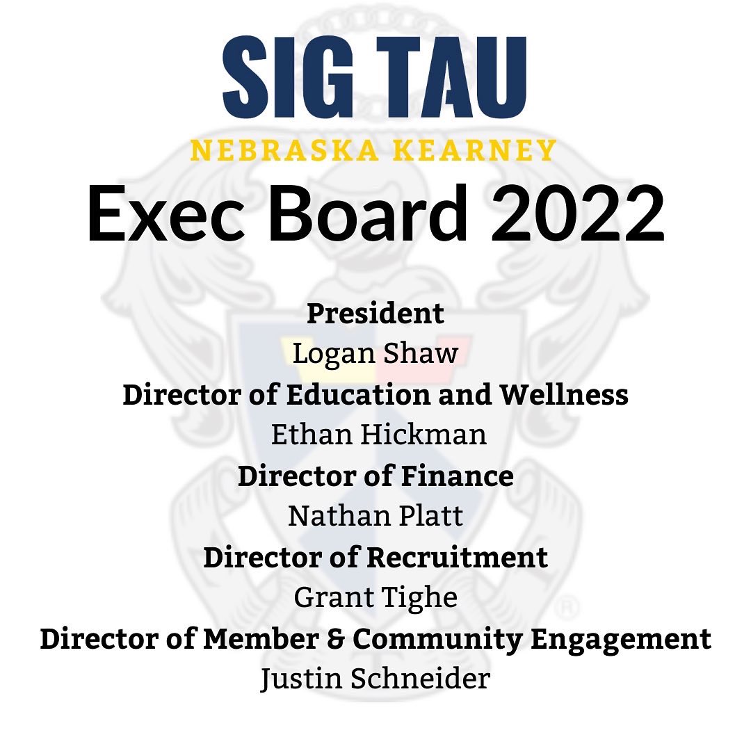 Our chapter held transitions tonight, so we would like to now introduce our new 2022 exec officers! Congratulations!🎉 
President- Logan Shaw
Education and Wellness- Ethan Hickman 
Finance- Nathan Platt
Recruitment- Grant Tighe
Member and Community Engagement- Justin Schneider