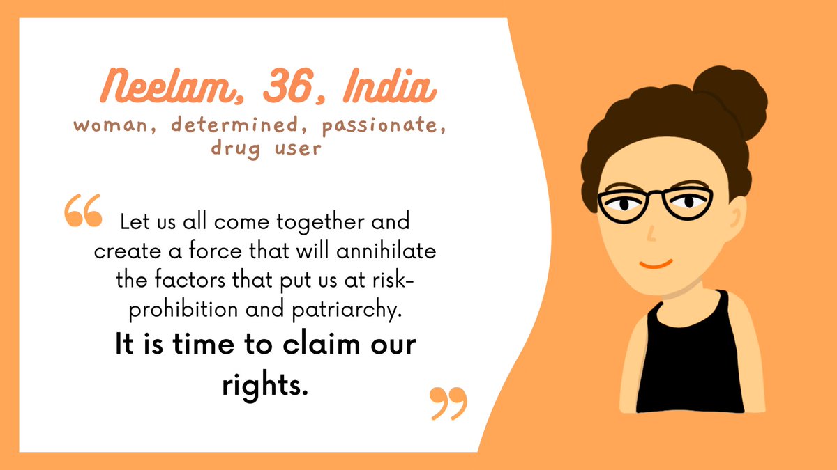IDPCAsia's tweet photo. Neelam from #India is sharing her story as part of the 2021 #EVAWUD Campaign to raise awareness of intersectional violence against #WomenWhoUseDrugs including trans and gender non-conforming people.

Read her full story: https://t.co/FyEhRN6cSq

#EndVAW https://t.co/d3yhFrdI07