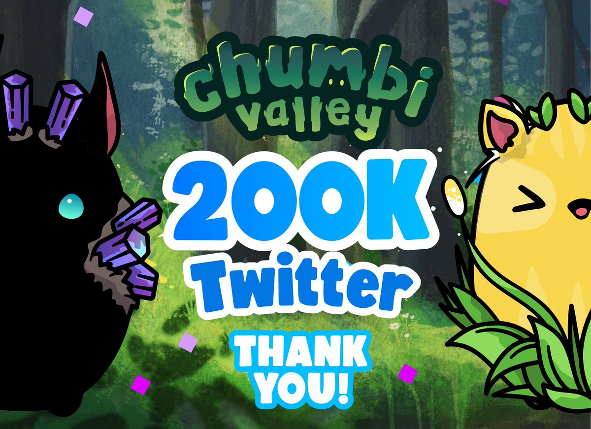 chu_mb1's tweet photo. Hey Chumbi Gang 💚

Another day, another milestone!

🙏 Welcome to all new community members &amp; thank you to our OGs for your continued support

🏆 #NFT sale whitelist winners will be announced soon

#ChumbiValley #ChumbiGang #NFTgame #play2earn https://t.co/oKUxmV1agt