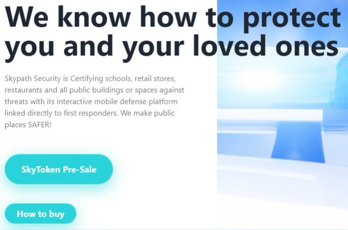 scamp5050's tweet photo. @SkypathSecurity trying to protect the world one certification at a time. https://t.co/YABgrtVlFK Check them out. $SKY @_SkyToken Crypto with a purpose.  #ETH #cryptocurrency #BTC #SafetyFirst https://t.co/tfZtURuluh