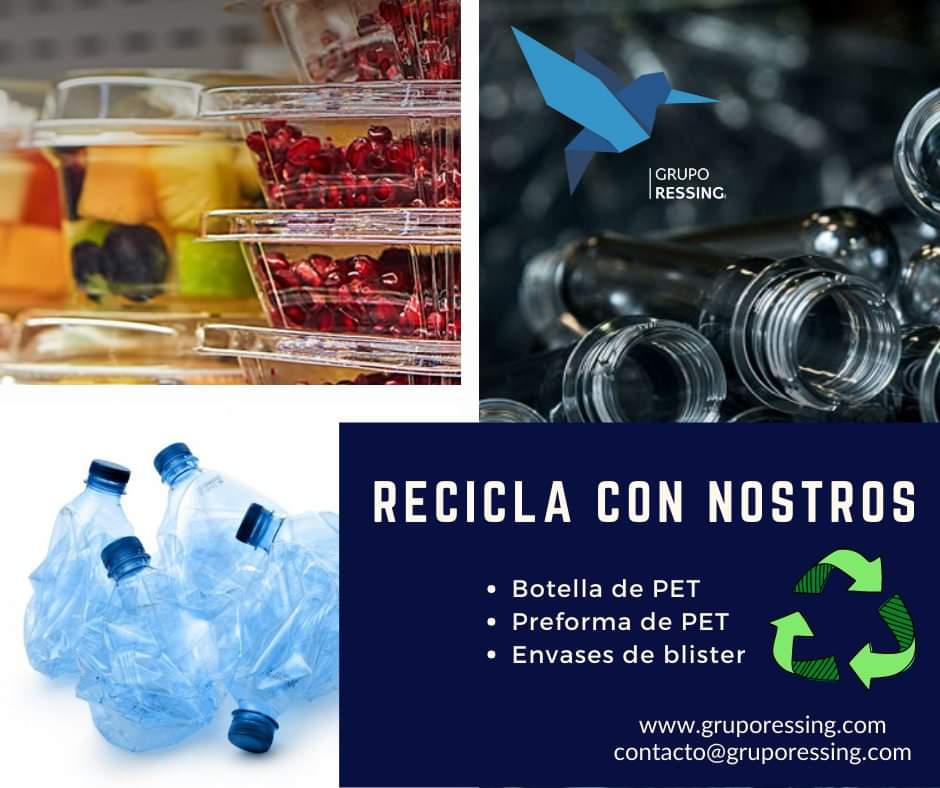 GrupoRessing's tweet photo. Reciclamos para mejorar tu mundo. ✅♻️🌎🌱🙌🏼
#GrupoRessing #Reduce #Reutiliza #Recicla #3R #ConsumoResponsable #CuidaElPlaneta #MundoLimpio #PiensaVerde #ecofriendly #eco #sustentable #Preforma #Blister #Envases #Plástico #Botellas #PET #Residuos #reciclado #MedioAmbiente https://t.co/s8zNyhNGZo