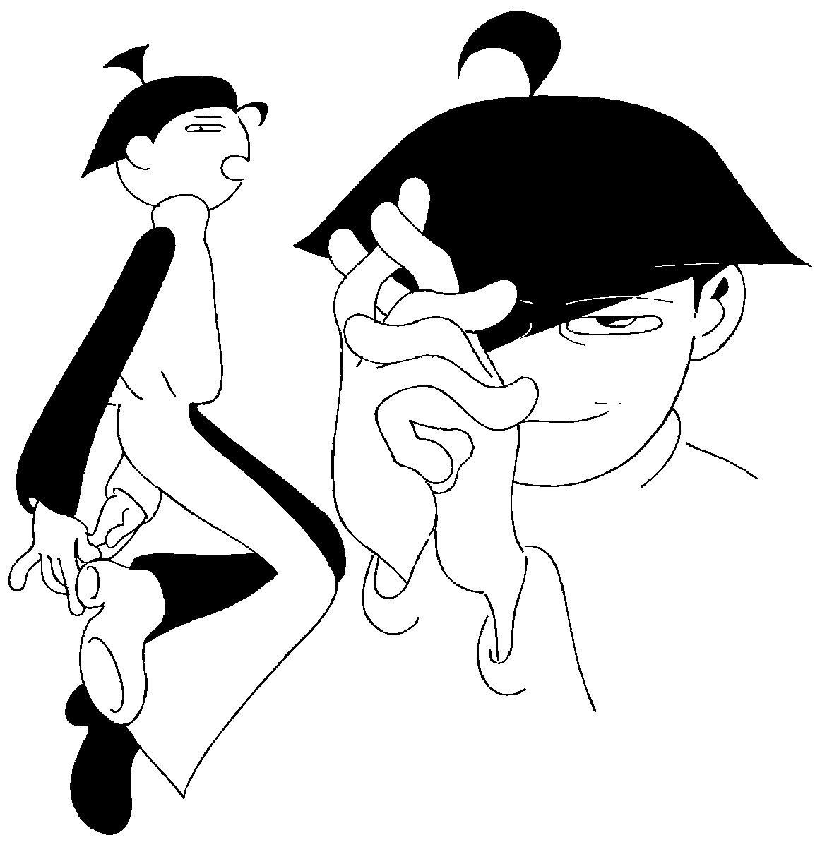 i draw my silly little lines and then call it a day 