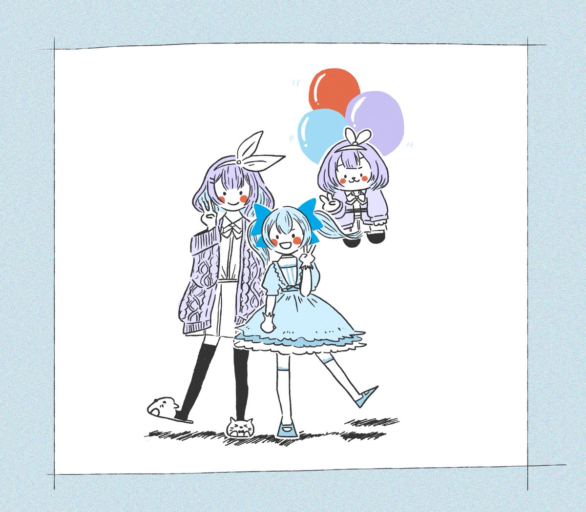 可愛かった〜
#Bora_art #Cpt_art #ちーあーと