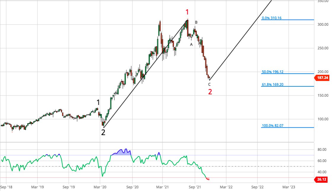 puppy_trades's tweet photo. It's not just one name, the whole software sector like $TWLO $FSLY &amp; E-Commerce could be a once-a-decade opportunity

if $ROKU > 176-202, $PYPL > 169, $TWLO > 216, $FSLY > 33, Wave 3 targets (684, 414, 700, 150+) could be 2X-3X in mid-late 2022, with LT Wave 5 targets even higher https://t.co/mRdDGBaMZK