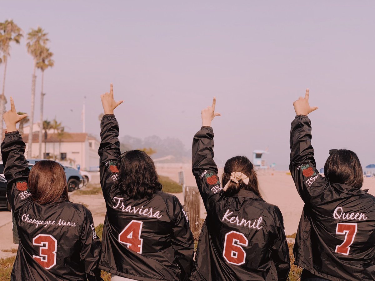 LSG_CalPoly's tweet image. Happy 3rd Lambdaversary to our Upsilon line!🥳Thank you for all your hard work and dedication you’ve put into this sisterhood! Here’s to 3 years of blooming into amazing red roses🌹🤍IPSE 

(all pictures posted were taken prior to COVID-19)