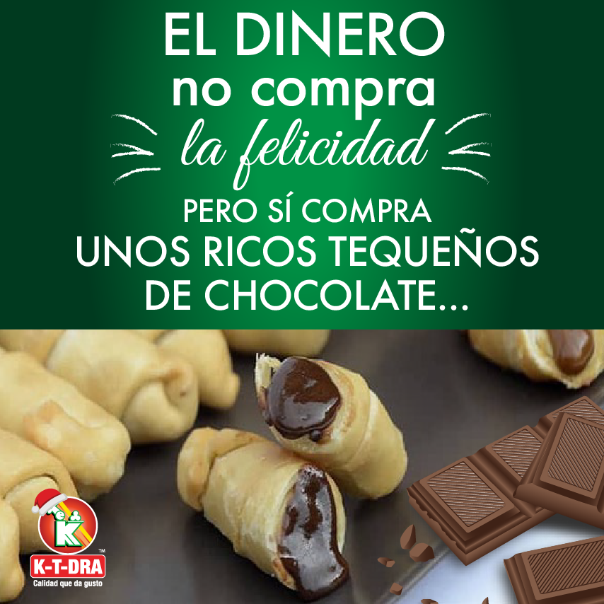 ktdra's tweet photo. ¿Ustedes qué opinan?
Tequeños de Chocolate K-T-DRA, irresistibles.
—
#chocolate #tequeño #tentación #placer #antojo #corazón #artekaolovers #chocolovers #chocoadictos.
#Ktdra #Empanadas #Tequeños #pastelitosandinos #pastelguayanes #pulpadefruta #YucaLista https://t.co/AL7M577VSz