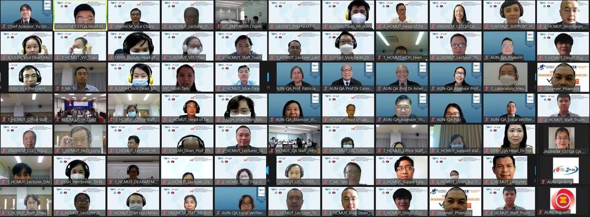 vnuhcm_info's tweet photo. On November 29 morning, AUN assesed 4 training programs of VNUHCM following the AUN-QA standards. The 4 programs are Petroleum Engineering, Automotive Engineering, Japanese Studies, and Chinese Literature.

#assessment #AUNQA
#VNUHCM #HCMUT #HCMUSSH https://t.co/pygxr8nYWi