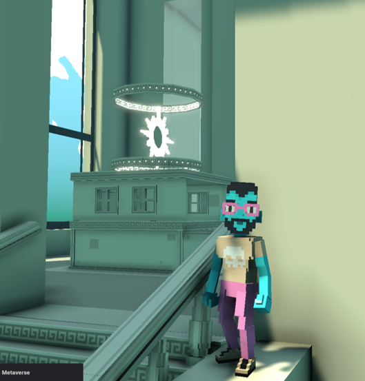 cjw4368's tweet photo. @TheSandboxGame #postcardfromthemetaverse https://t.co/oLlebmldzl