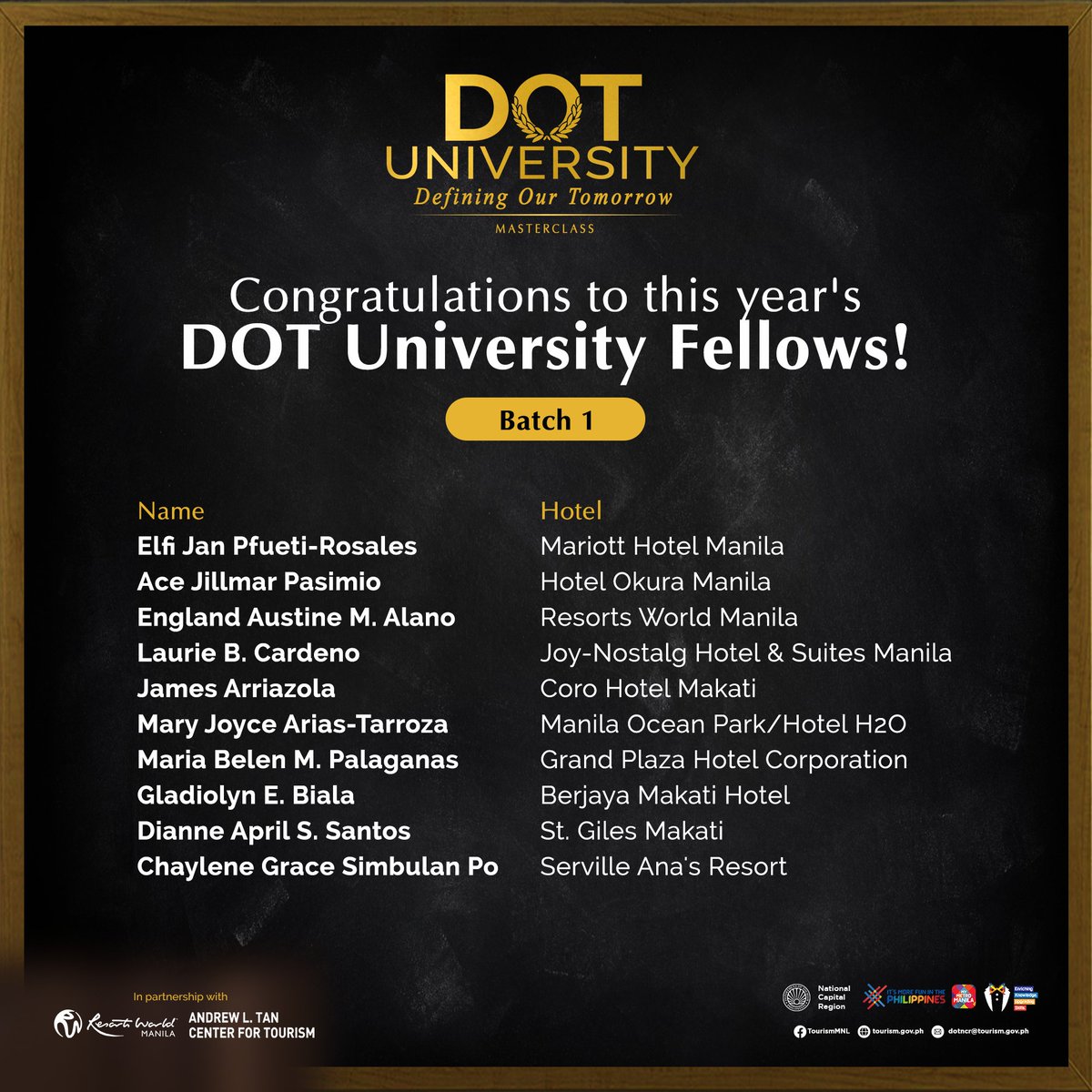 Dept. of Tourism-NCR tweet media