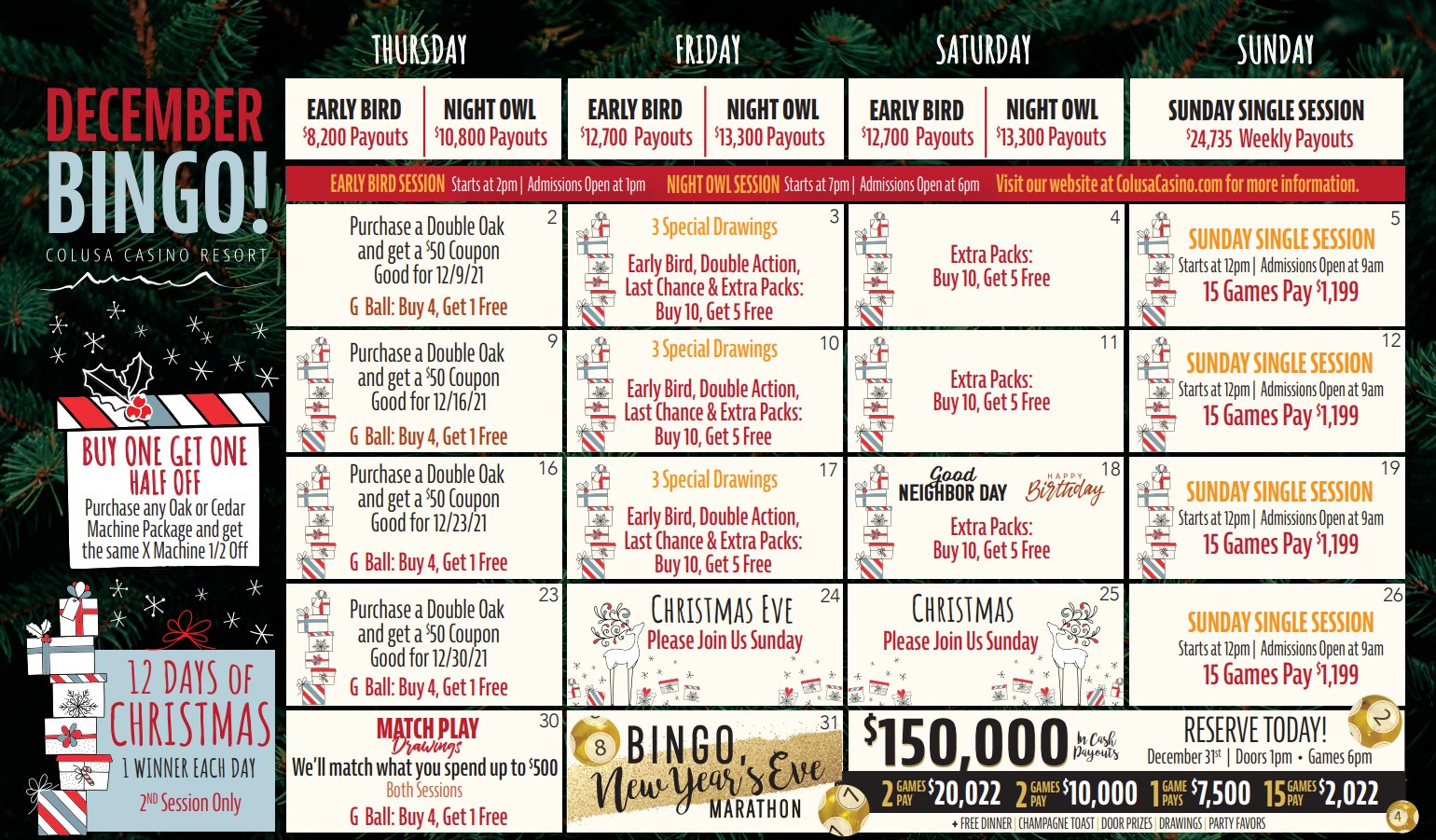colusa-casino-resort-on-x-your-december-bingo-plans-await-we-ll-see-you-on-thursday-https-t-co-ytxebposoe-x